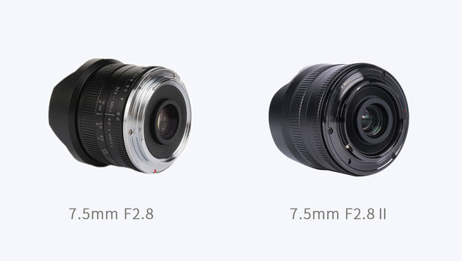 新発売】七工匠7.5mm F2.8 Ⅱアップグレード版魚眼レンズ、品質を高くなっ