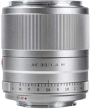 Viltrox 33mm F1.4 STM 単焦点レンズ EOS-Mマウントレンズ