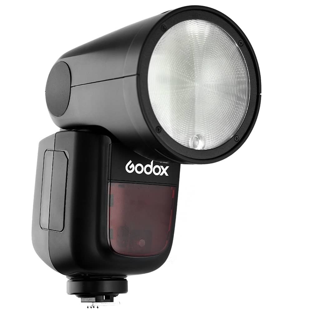 Godox V1N フラッシュストロボ バッテリー2個&カラーフィルターセット 