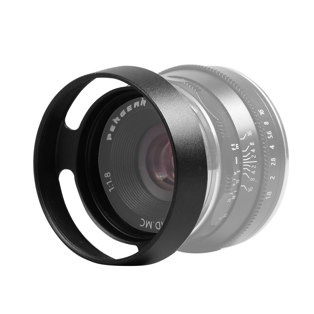 Pergear 43mm レンズフード 銘匠光学 TTArtisan 23mmF1.4