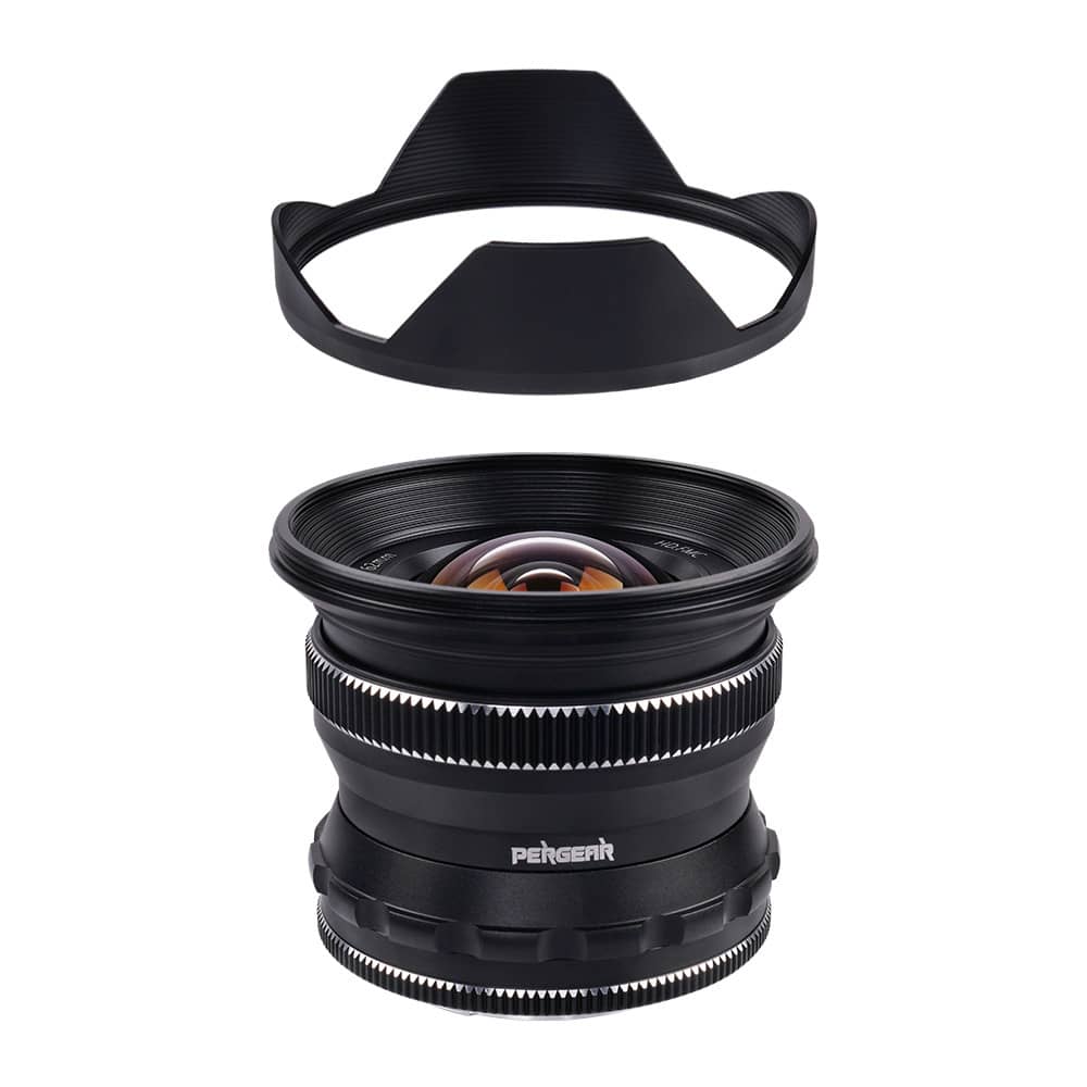 【新品未使用】PERGEAR 12mm f2.0 単焦点レンズ Eマウント版