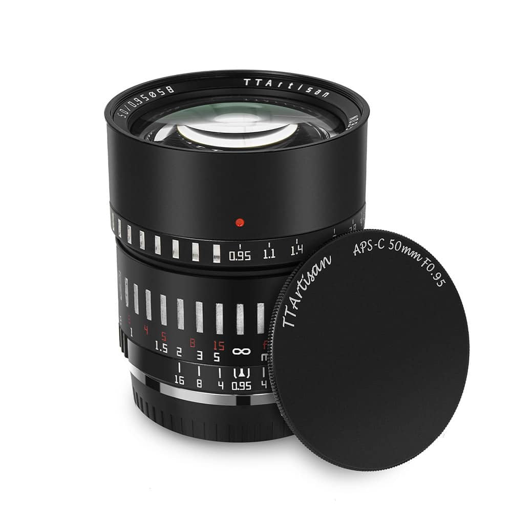 TTArtisan 50mm F0.95 単焦点レンズ 富士、ニコン、マイクロフォー