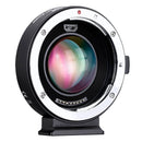 Commlite AEF-MFT レンズマウントアダプター 0.71倍焦点レデューサ Canon EOS EFレンズ-M4 / 3マイクロ電子カメラ