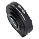 Commlite AEF-MFT レンズマウントアダプター 0.71倍焦点レデューサ Canon EOS EFレンズ-M4 / 3マイクロ電子カメラ