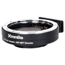 Commlite AEF-MFT レンズマウントアダプター 0.71倍焦点レデューサ Canon EOS EFレンズ-M4 / 3マイクロ電子カメラ