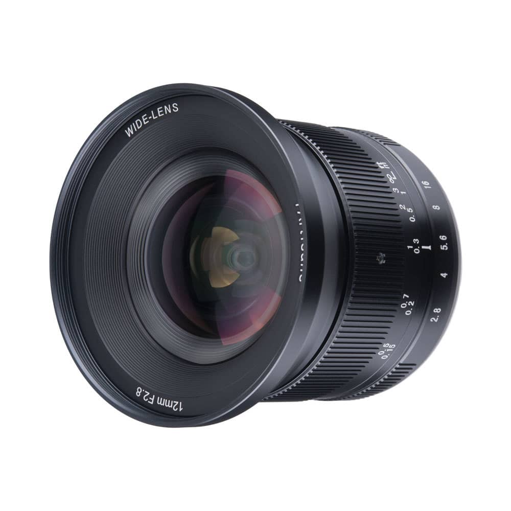 7Artisans 12mm F2.8 第2世代アップグレードAPS-C マニュアルフォーカスレンズ