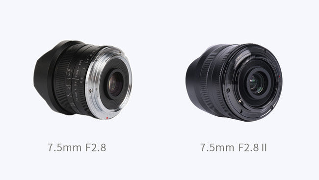 【新発売】七工匠7.5mm F2.8 Ⅱアップグレード版魚眼レンズ、品質を高くなって価格は安く