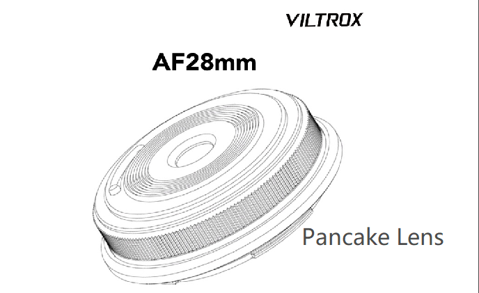 Viltroxが新しいオートフォーカスFF 28mmパンケーキレンズの特許を取得