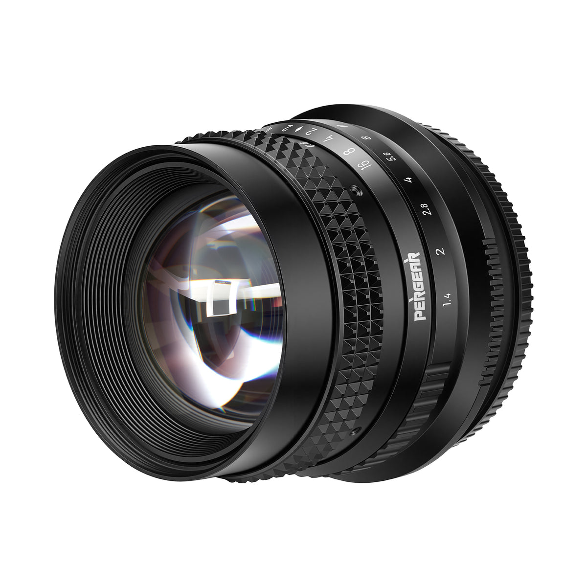 Pergear 50mm f/1.4 フルサイズ対応マニュアルフォーカスレンズ（E/Z/L
