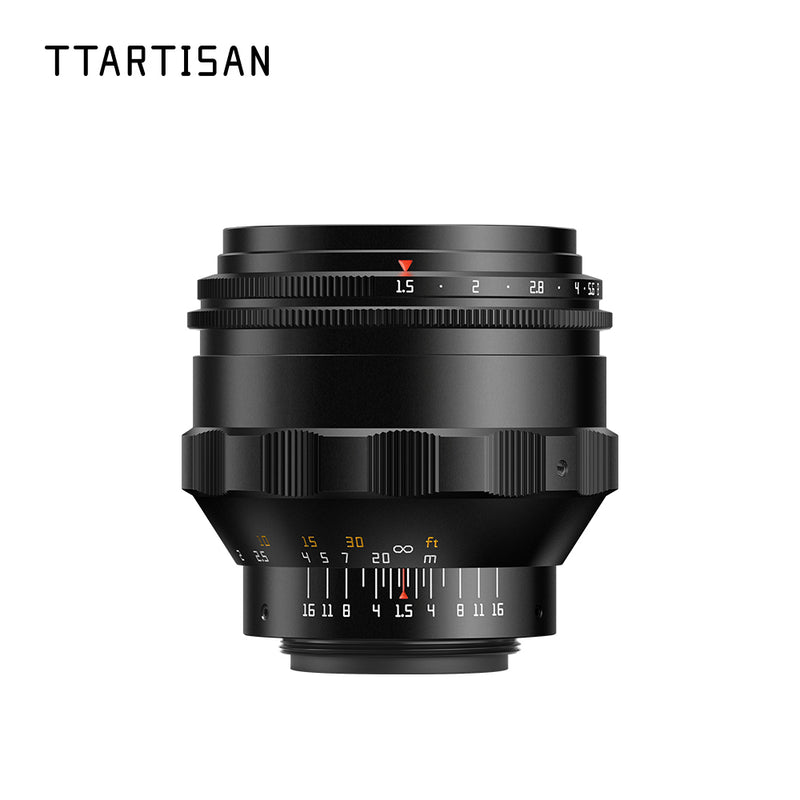 銘匠光学 TTArtisan 75mm F1.5 M4/2マウントカメラ用フルフレームマニュアルフォーカスレンズ