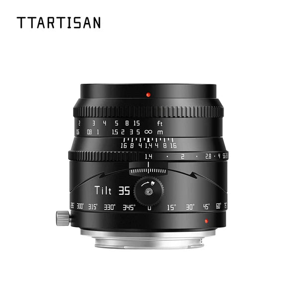 TTArtisan Tilt 35mm F1.4 APS-C ティルトレンズ X/E/Z/RF、M4/3マウントミラーレスカメラ用