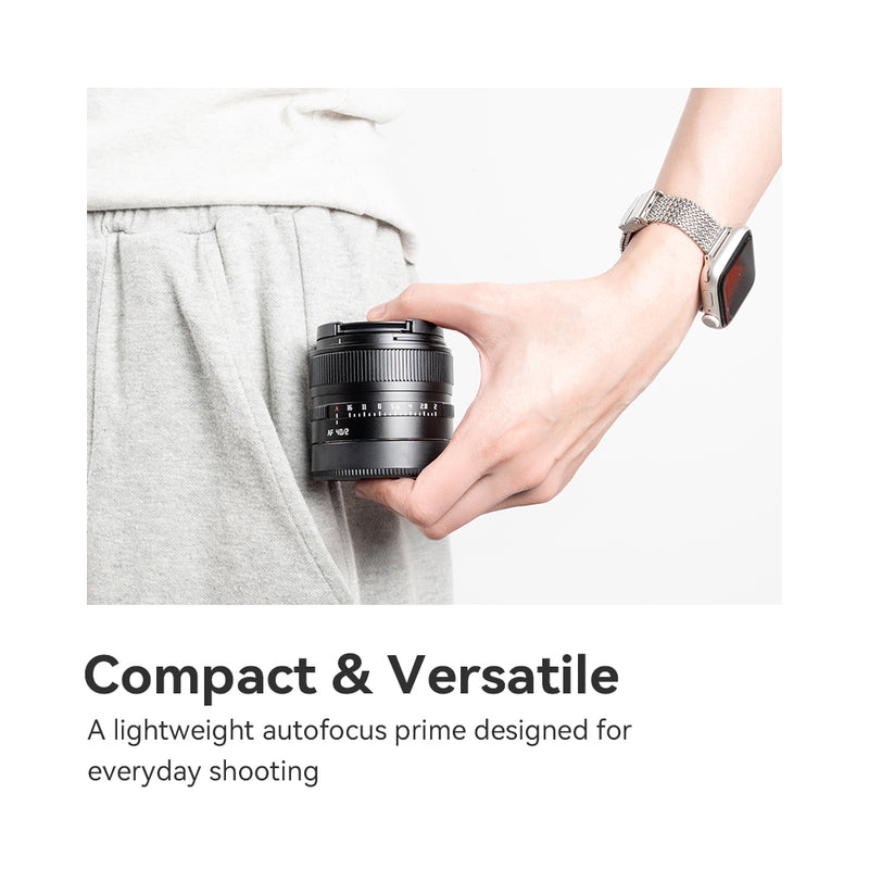 TTArtisan 40mm f/2 フルフレーム STM+ AFオートフォーカス E/Z用軽量レンズ