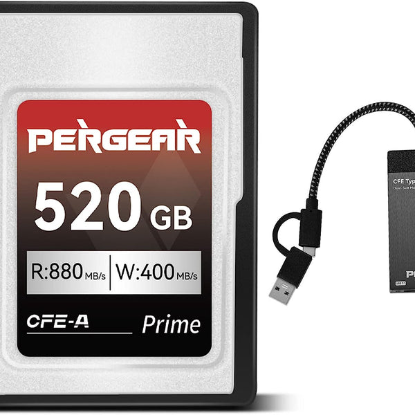 Pergear CFexpress type-Aカード プロフェッショナル (520GB) Sony 