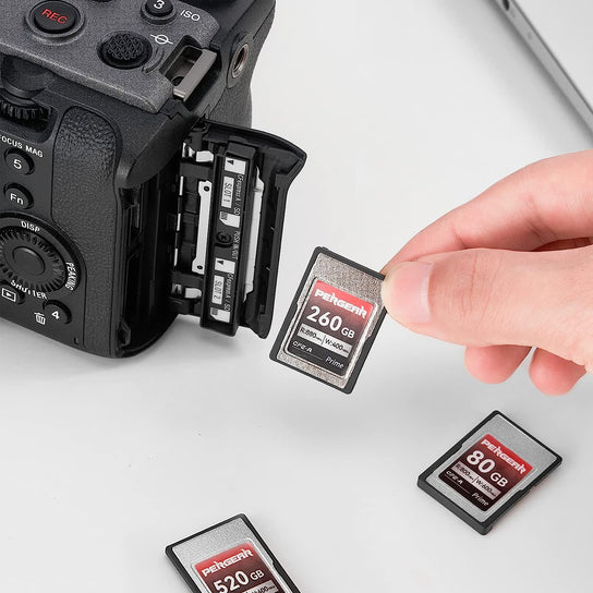 Pergear CFexpress Type Aカード プロフェッショナル (80GB) Sonyカメラ用に設計