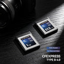 「新品＆正規品」VERYMODEL 512GB CFexpress Type B 4.0 メモリーカード – Canon、Nikon、Panasonic、Fujifilm、DJI Ronin 4D用高速ワークフロー