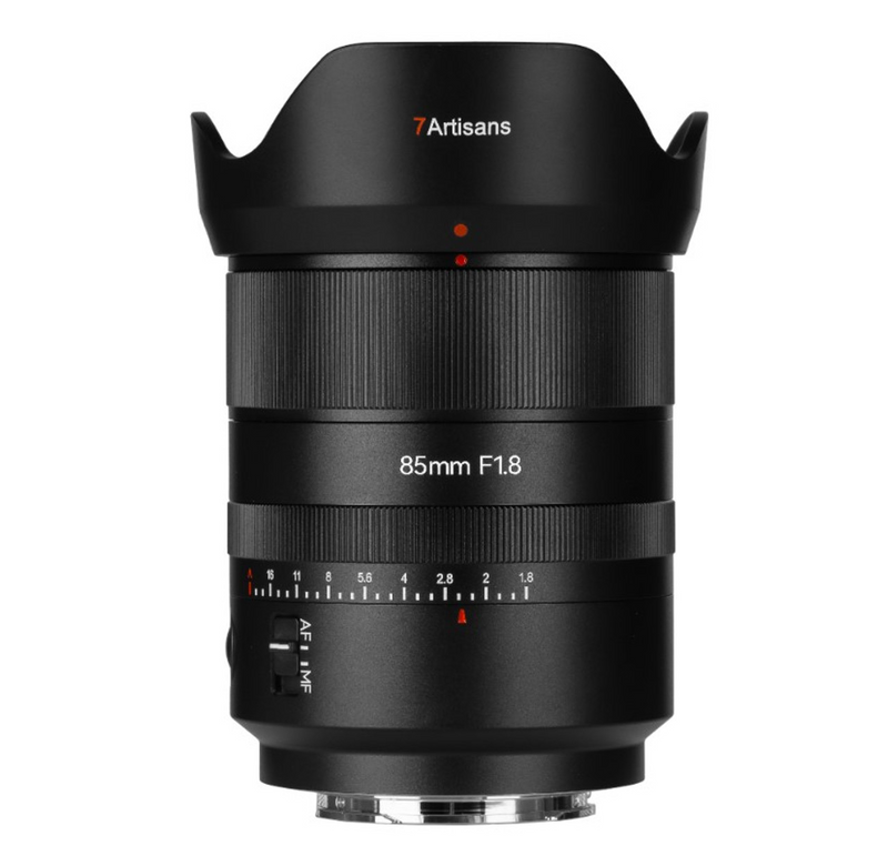 【新製品】七工匠 7Artisans 85mm F1.8 AF 中望遠ポートレートレンズ ソニーEマウント用