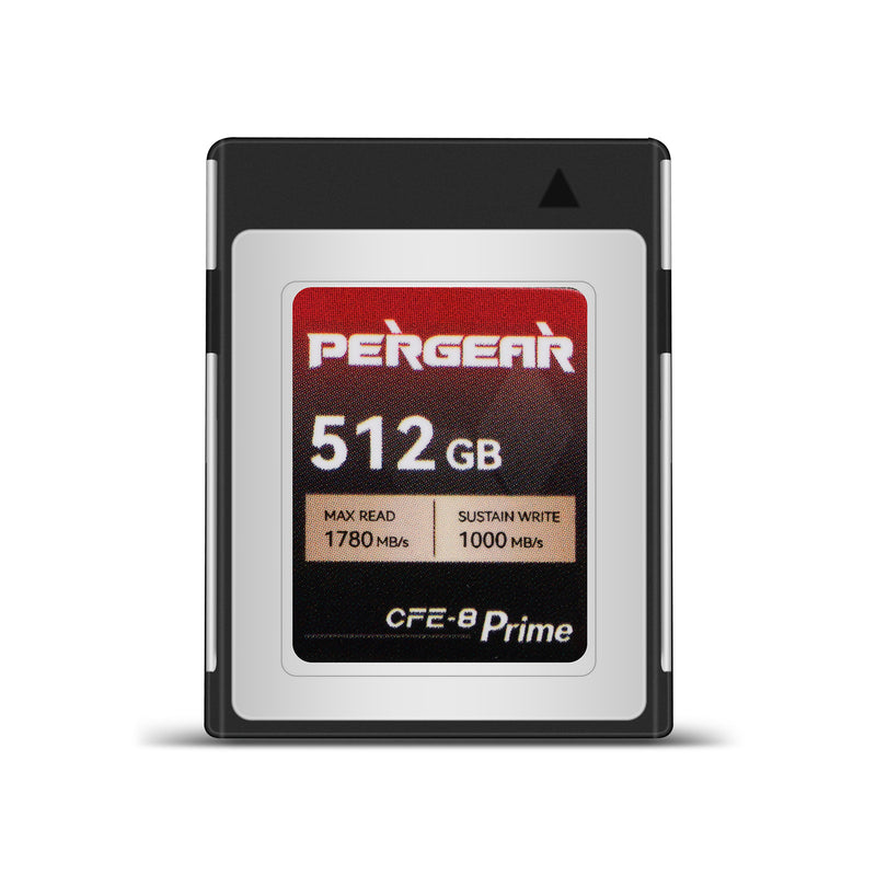 PERGEAR CFE-B プライム タイプB メモリカード (512GB) 1780MB/秒の最大読み取り速度