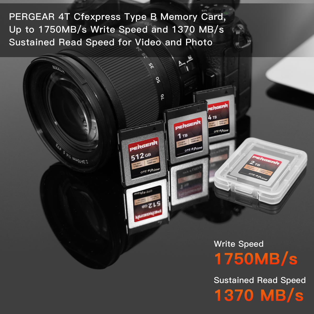 PERGEAR CFexpress Type-B ULTRA 1TB,他セット（PERGEAR Lite/Pro 