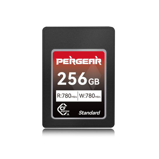 Pergear 標準 256GB CFexpress タイプ A メモリーカード (Sony Alpha & FX カメラ用)