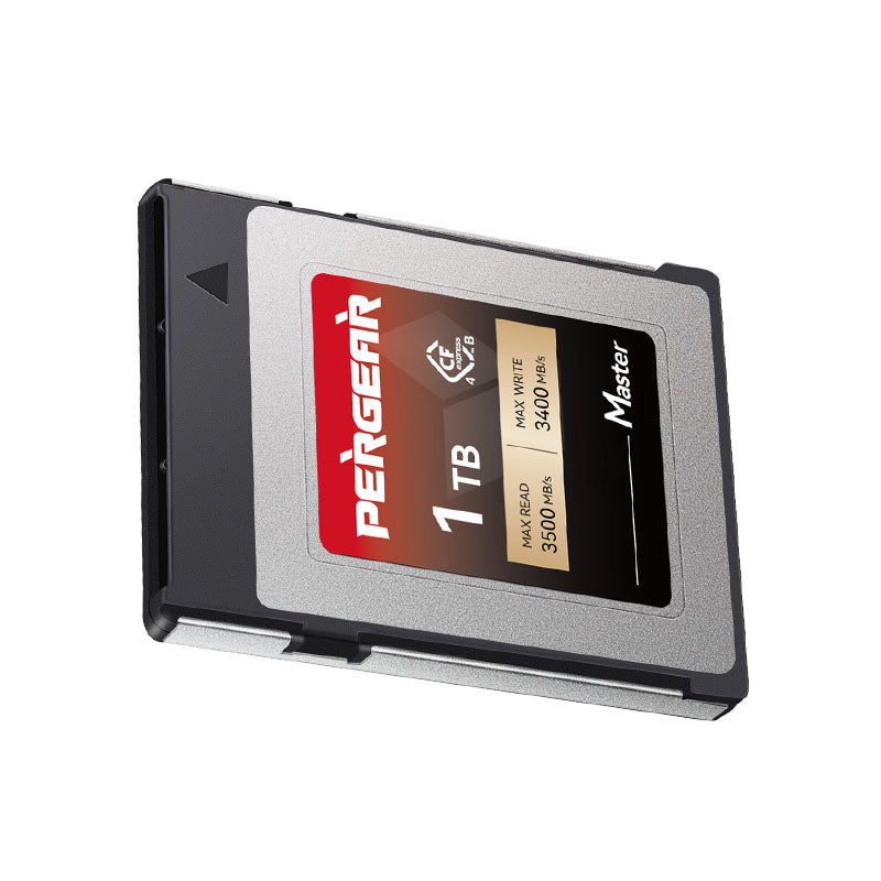 Pergear 1TB CFexpress 4.0 Type B メモリーカード – Canon、Nikon、Panasonic、Fujifilm、DJI Ronin 4D 向け高速ワークフロー