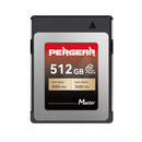 Pergear 512GB CFexpress 4.0 Type Bメモリーカード – Canon、Nikon、Panasonic、Fujifilm、DJI Ronin 4D用高速ワークフロー