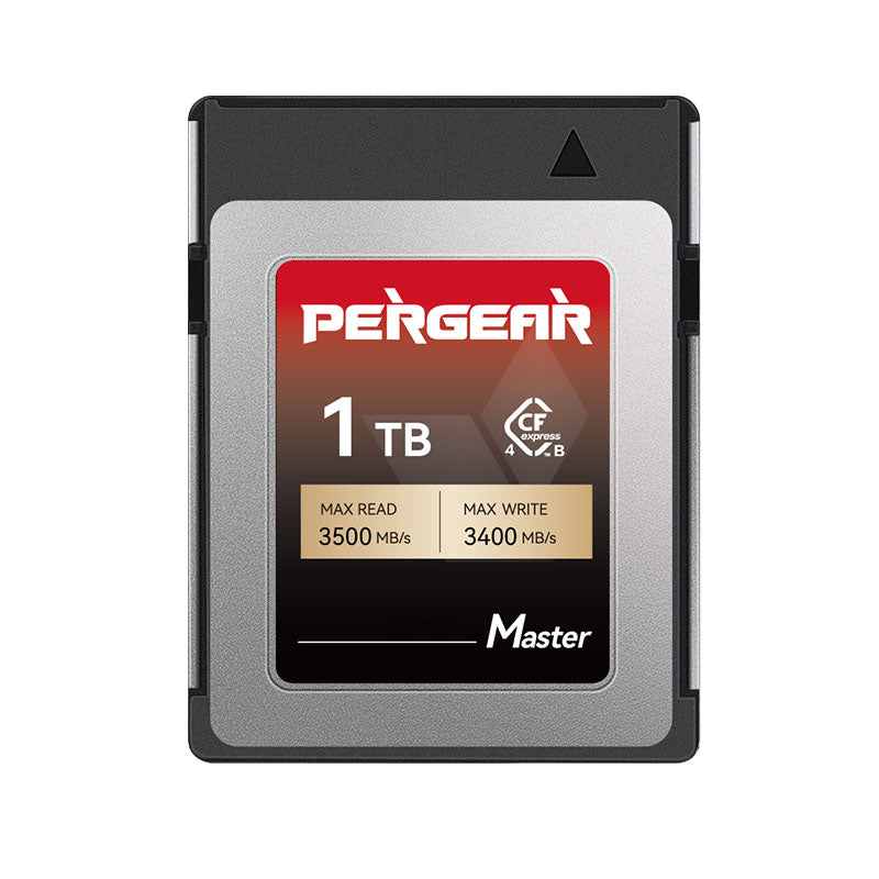 Pergear 1TB CFexpress 4.0 Type B メモリーカード – Canon、Nikon、Panasonic、Fujifilm、DJI Ronin 4D 向け高速ワークフロー