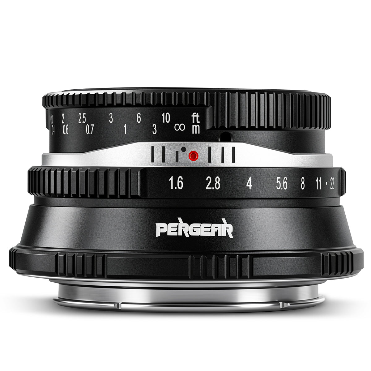 Pergear 35mm F1.6 II マニュアルフォーカス単焦点レンズ（FX/E/M4/3