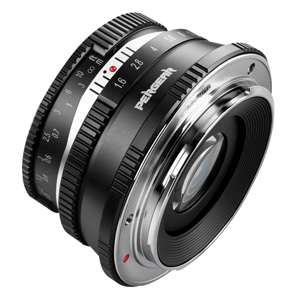 Pergear 35mm F1.6 II マニュアルフォーカス単焦点レンズ（FX/E/M4/3