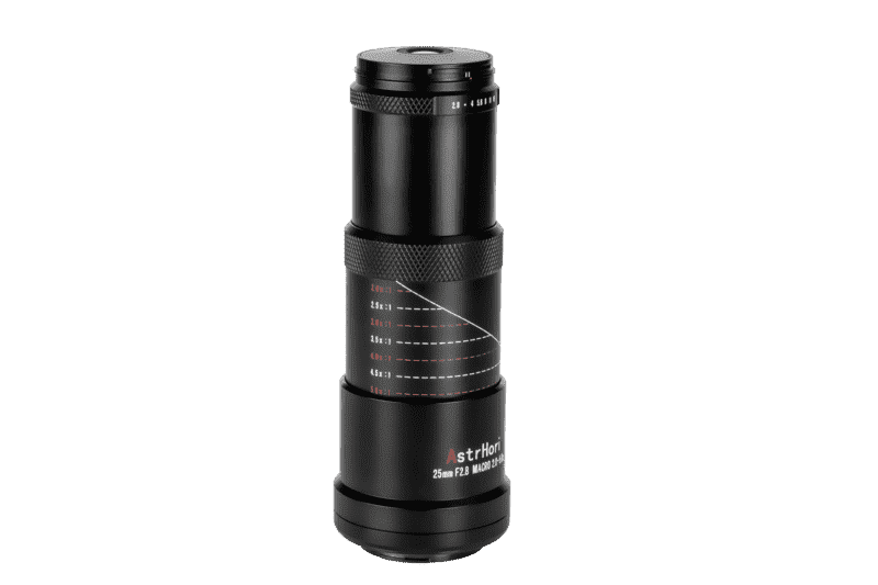 AstrHori 25mm F2.8 2-5X マクロフルサイズマニュアルレンズ
