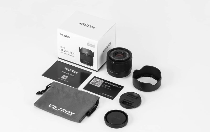 Viltrox AF 25mm F1.7 オートフォーカスAPS-Cレンズ X/E/Zマウントミラーレスカメラ用