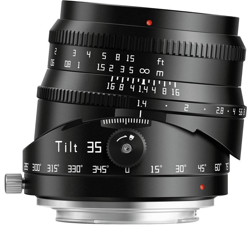 TTArtisan Tilt 35mm F1.4 APS-C ティルトレンズ X/E/Z/RF、M4/3マウントミラーレスカメラ用