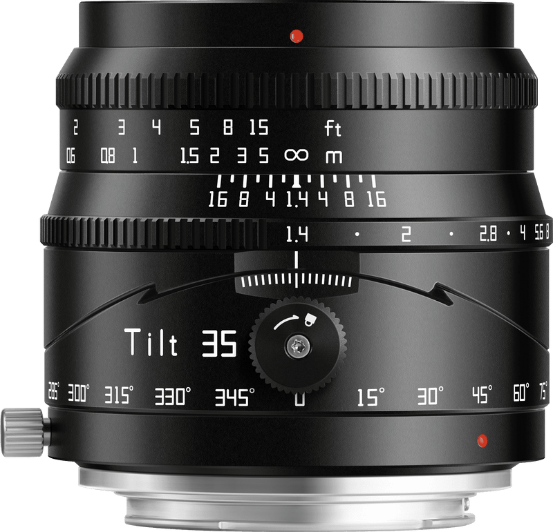 TTArtisan Tilt 35mm F1.4 APS-C ティルトレンズ X/E/Z/RF、M4/3マウントミラーレスカメラ用