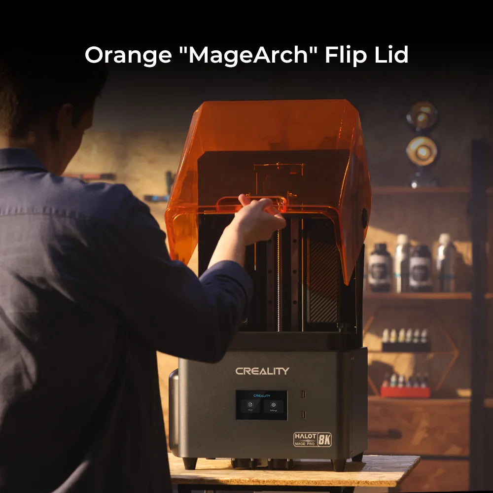 Creality HALOT-MAGE PRO 8K 光造形方式 樹脂3Dプリンター Creality HALOT-MAGE PRO 8K 光造形方式 樹脂3Dプリンター