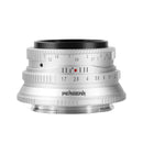 Pergear 25mm F1.7 大口径軽量マニュアルフォーカス APS-C レンズ