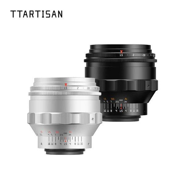 銘匠光学 TTArtisan 75mm F1.5 M4/2マウントカメラ用フルフレームマニュアルフォーカスレンズ