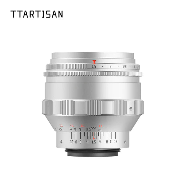 銘匠光学 TTArtisan 75mm F1.5 M4/2マウントカメラ用フルフレームマニュアルフォーカスレンズ