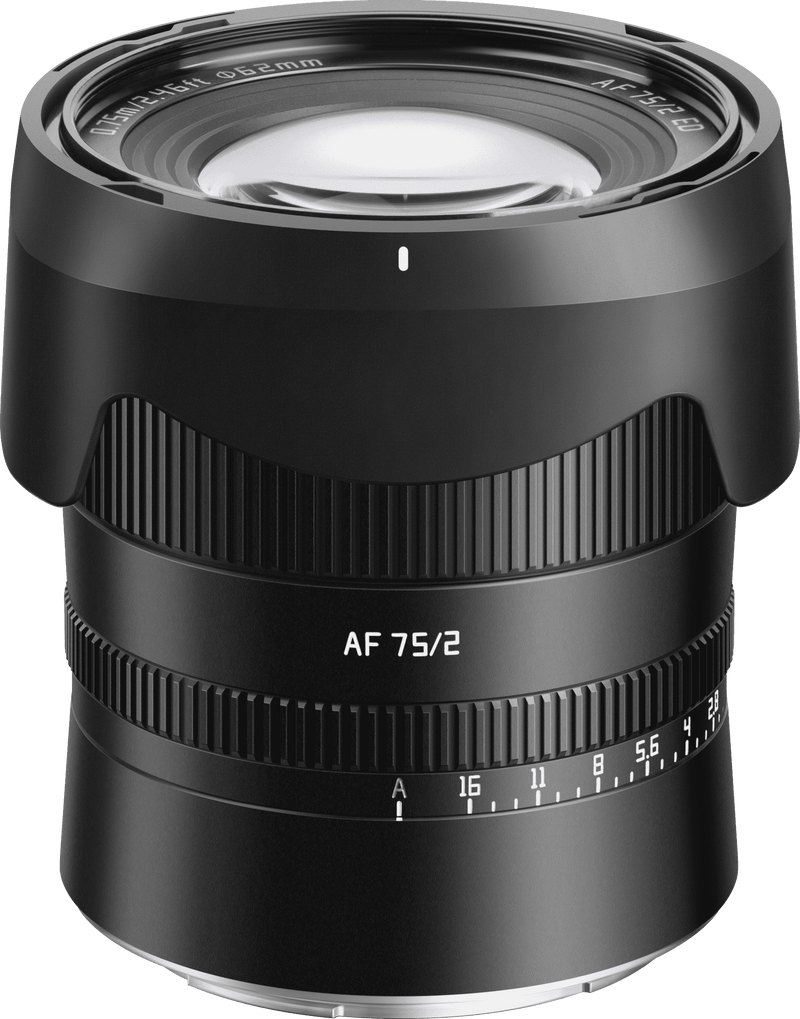 TTArtisan AF 75mm F2 フルフレーム オートフォーカスレンズ FE/Z マウント用