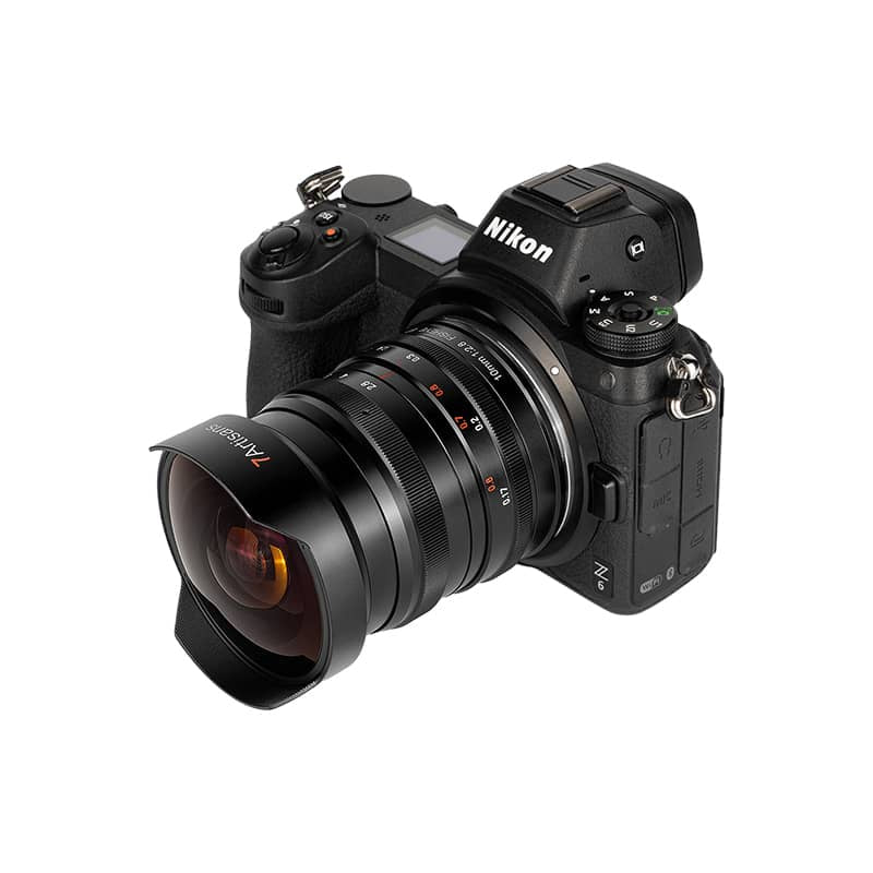 7artisans(七工匠) 10mm F2.8 魚眼フルサイズミラーレスレンズ Nikon、Canonカメラマ対応
