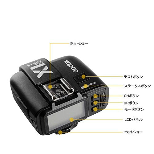 Godox X1T-C 2.4G TTL ワイヤレスフラッシュトリガー 送信機 日本電波法認証取得