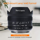 7artisans 七工匠 7.5mm F2.8 II 魚眼レンズ (マイクロフォーサーズ)