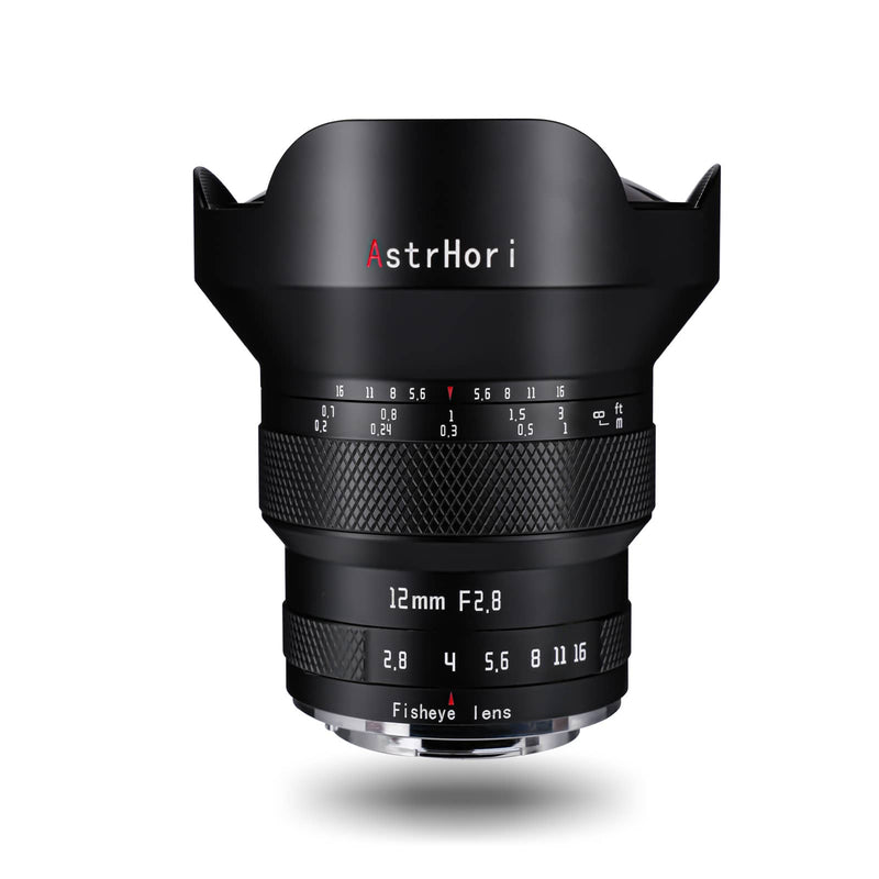 AstrHori 12mm F2.8 フルフレーム超広角 魚眼レンズ 多層コーティング
