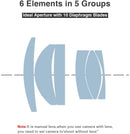 7artisans 七工匠 35mm F1.2 V2.0 レンズ 二代目 Canon Mマウント用 手動フォーカス 単焦点レンズ フードとエアブロワー付