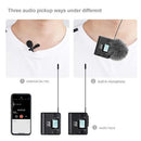 FeiDu FM50UHFプロフェッショナルマイクリアルタイムモニタリング