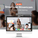 AICOCO 2K HDスマートライブ広角ストリームカメラ オンライン会議/ビデオチャット用