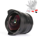 7artisans 七工匠 7.5mm f2.8 魚眼レンズ CanonMマウント用 クリーニングキットセット付