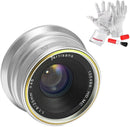 7artisans 七工匠 25mm f1.8 レンズ ソニーEマウントカメラ対応 クリーニングキット付