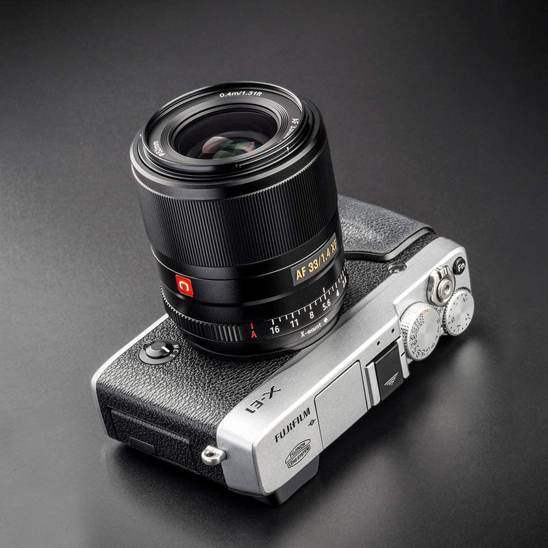 VILTROX AF 33mm F1.4 大口径 単焦点 軽量 XF カメラレンズ
