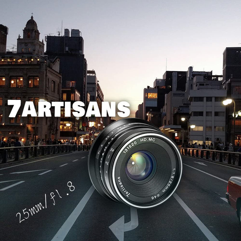 7artisans 七工匠 25mm F1.8 ソニー Eマウントマニュアルフォーカス 単