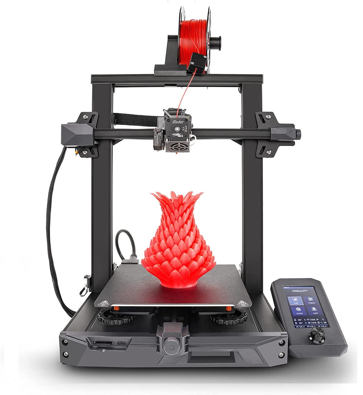 Creality Ender-3 S1 3Dプリンター 自動ベッドレベリング 高精度 デュアルZ軸CRタッチ付き