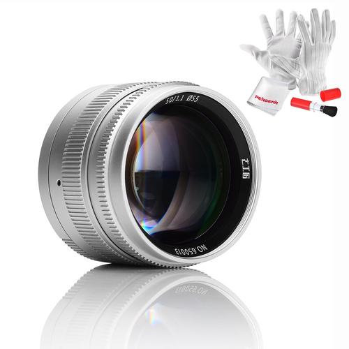 7artisans 50mm f1.1固定レンズfor Leica Mマウントカメラ